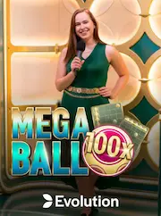 Mega Ball 100x lottery at BIGWIN777 COM